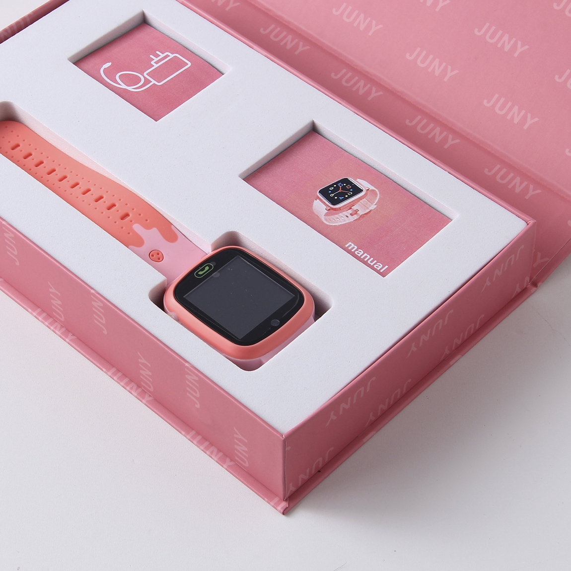 像這樣Colorful的兒童手表包裝盒要選擇那種印刷？