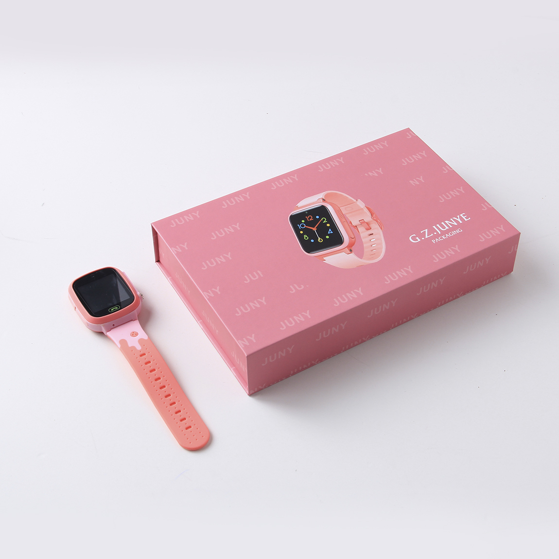 為什么這個兒童手表禮盒不用專色印刷？